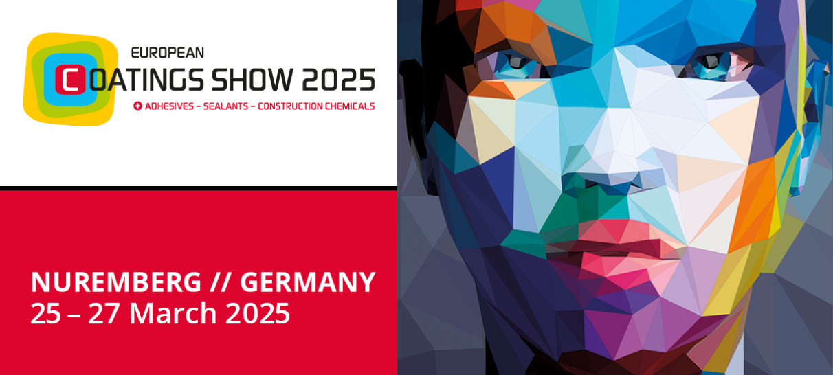The ECS logo with the dates 25-27 march and the locations Nuremberg